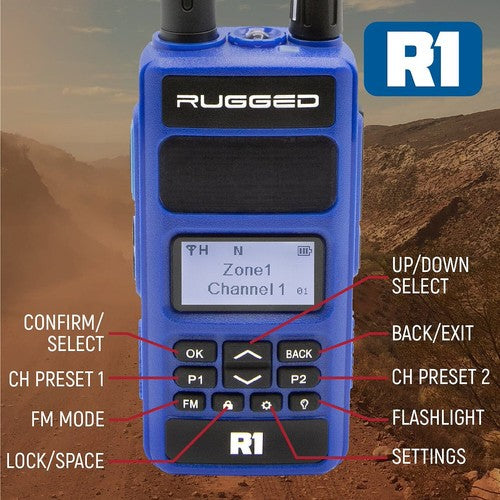 Rugged Radios R1  SATELLITE RADIO