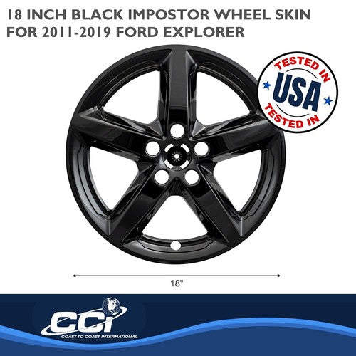 Coast To Coast IMP419BLK IMPOSTOR  WHEEL COVER