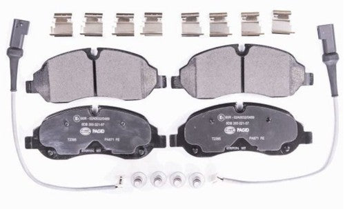 Hella Front Low Metallic Brake Pads Fits 2015-2025 Ford Transit-150 Brakes 2 Pc