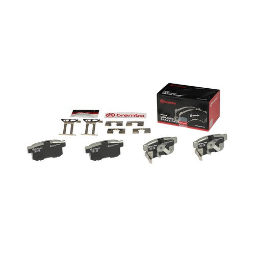 Brembo Rear Ceramic Brake Pads Fits 2005-2016 Honda CR-V 4 Piece Brakes P28051N