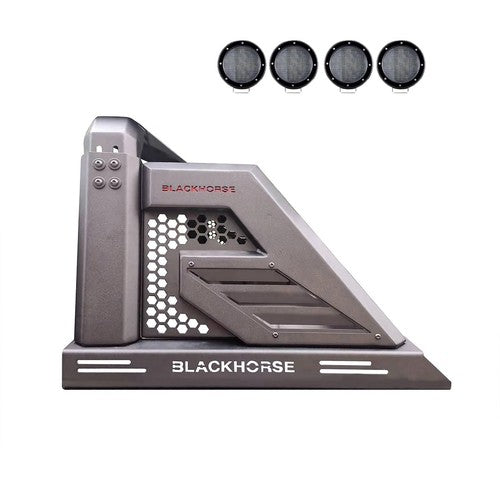 Black Horse Offroad AR2-07B-PLFB Armour II ROLLBAR