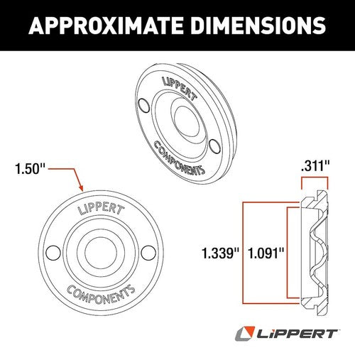Lippert Components 693722  TRAILER BRAKE ACCESSORIES