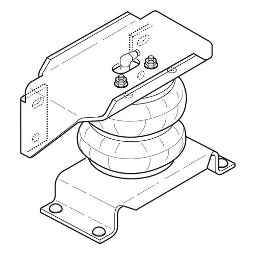 Firestone Industrial 2404 Ride-Rite AIR BAG SUSPENSION KIT