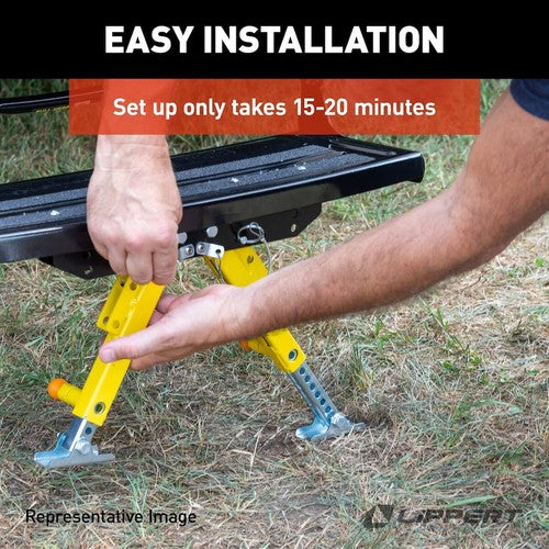 Lippert Components 2020109777 Solid Stance Step Stabilizer STEPS & STEP RUGS