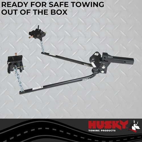 Husky Towing 31423 Husky Round Bar WEIGHT DISTRIBUTING HITCH