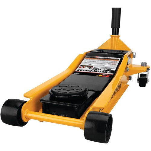 Performance Tool W1645 Professional Low-Profile Swiveling Floor Jack, 3.5-Ton Ca