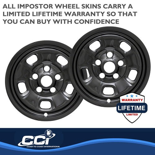 Coast To Coast IWCIMP88BLK IMPOSTOR  WHEEL COVER