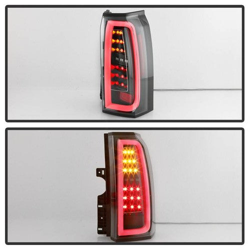 Spyder Auto 5085702 Tail Light Assembly LED Red/ White/ Amber Bulbs Set Of 2