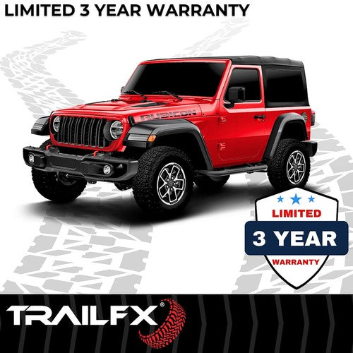 TrailFX A0056T TFX Round Tube Side Steps NERF BAR ROUND 3"
