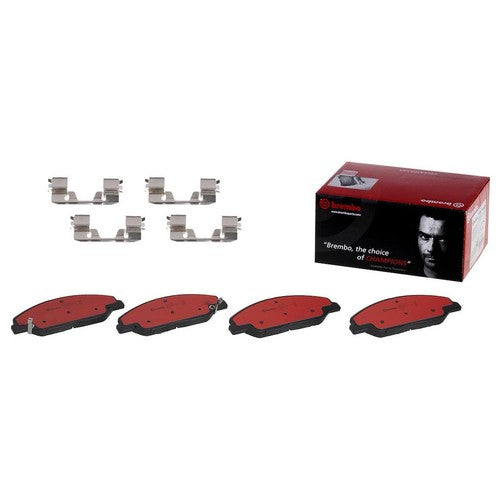 Brembo Front Ceramic Brake Pads Fits 2009-2011 Cadillac STS Brake Pads P09016N