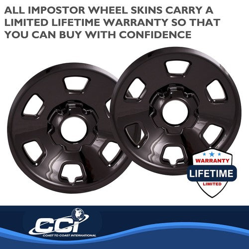 Coast To Coast IMP102BLK IMPOSTOR  WHEEL COVER