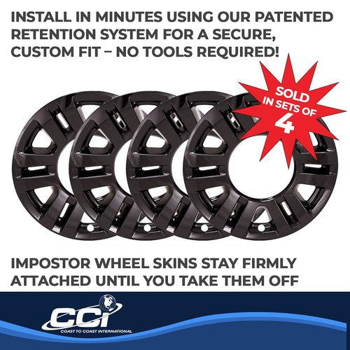 Coast To Coast IMP470BLK IMPOSTOR  WHEEL COVER