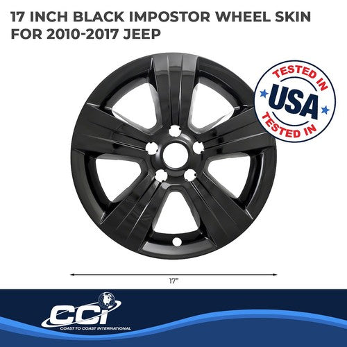 Coast To Coast IWCIMP373BLK IMPOSTOR  WHEEL COVER