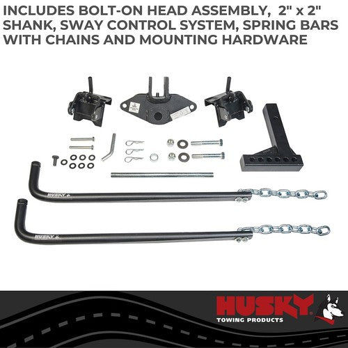 Husky Towing 31423 Husky Round Bar WEIGHT DISTRIBUTING HITCH