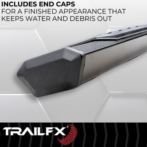 TrailFX AL4003B TrailFX A4 Series NERF BAR OVAL 4 1/2"