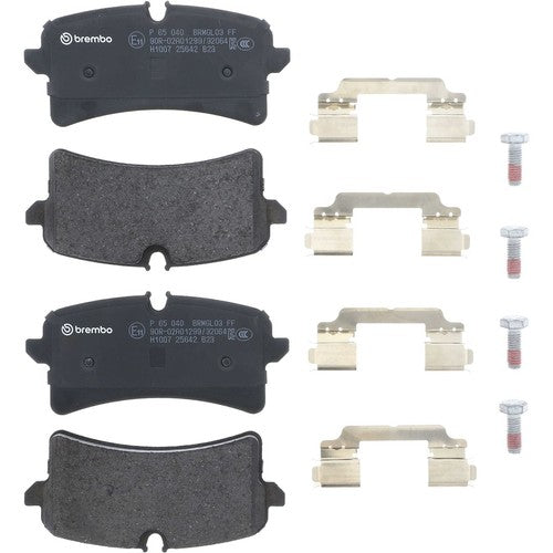 Brembo Rear Low Metallic Brake Pads 2015-2018 Porsche Macan 4 Pc Brakes P65040