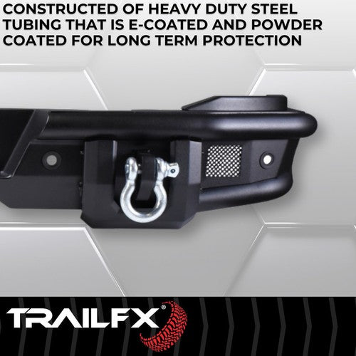 TrailFX BR004T TrailFX Bronco Products BUMPER TRUCK REAR