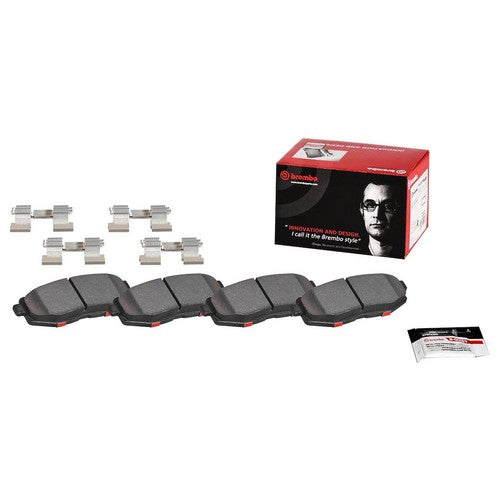 Brembo Front Ceramic Brake Pads Fits 1998?2002 Subaru Impreza  4 Piece  P78010N