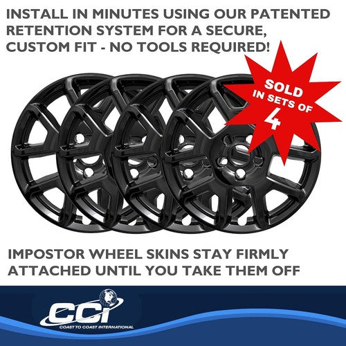 Coast To Coast IWCIMP443BLK IMPOSTOR  WHEEL COVER
