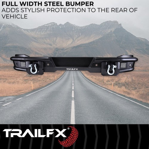 TrailFX BR004T TrailFX Bronco Products BUMPER TRUCK REAR