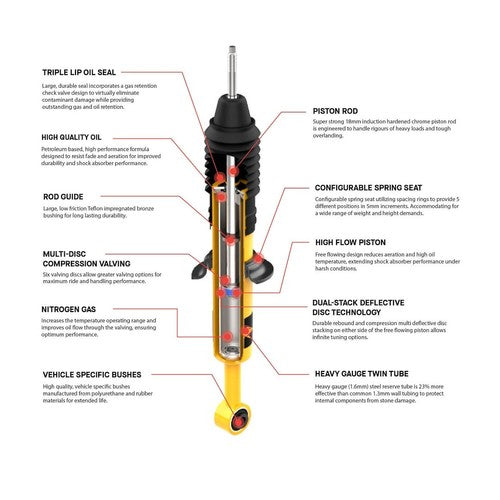 ARB 63100 Nitrocharger SHOCK ABSORBERS