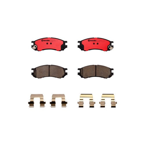 Brembo Front Ceramic Brake Pads Fits 1997-2002 Saturn SL2 SC2 4 Piece P73001N
