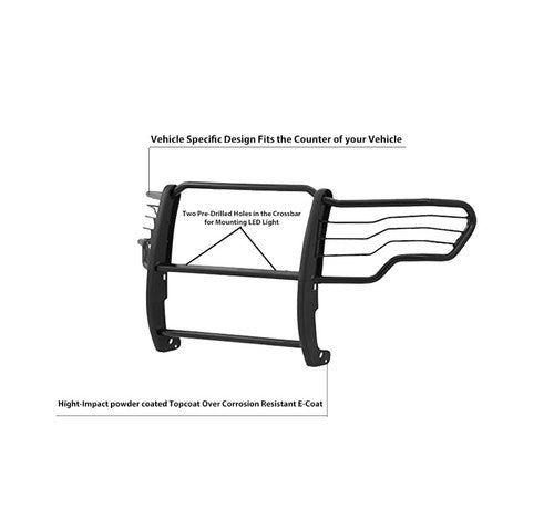 Black Horse Offroad 17FP30MA  GRILL GUARD