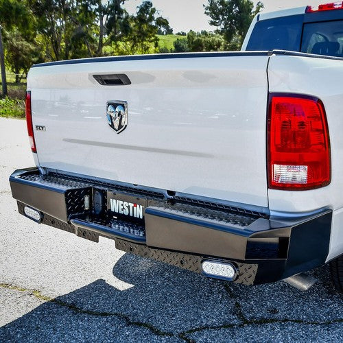Westin Automotive 58-341175 Textured Black Steel Bumper