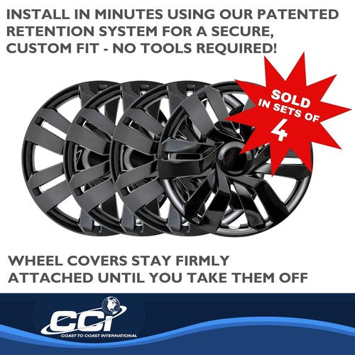 Coast To Coast IWC53415BLK  WHEEL COVER