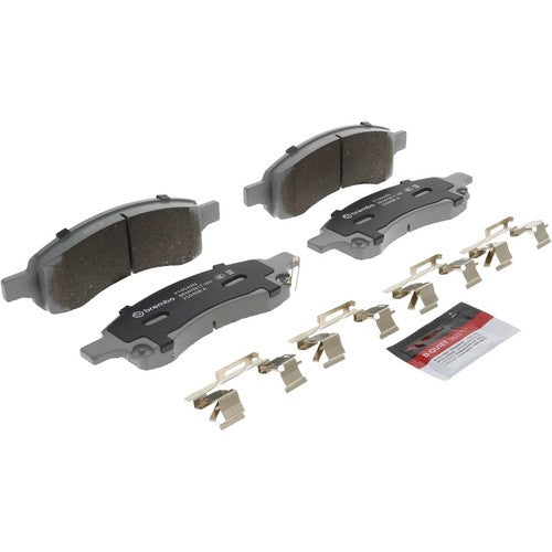 Brembo Front  Ceramic Brake Pad Fits 2009-2017 Chevrolet Traverse 4 Pc P10049N