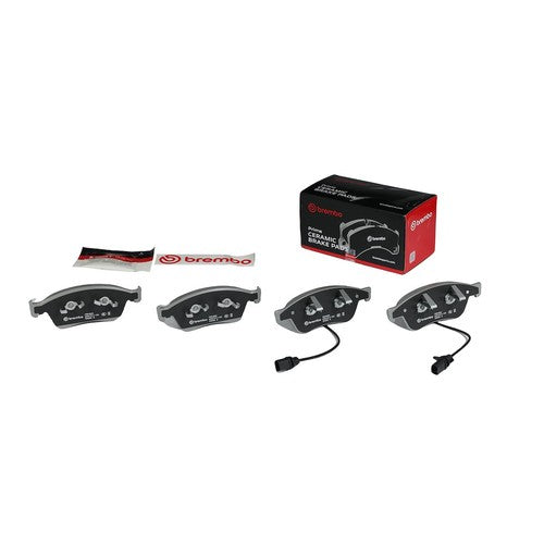 Brembo Front Ceramic Brake Pads Fits  2009-2011 Audi A6 Brakes 4 Piece P85102N