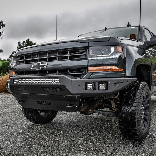 Westin Automotive 58-41005 Textured Electro Coated Black Steel Bumper