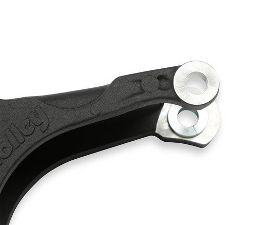 Holley Performance 20-166BK Power Steering Pump Bracket Black Cast Aluminum