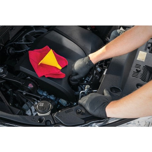Performance Tool Black Nitrile Gloves | Disposable, Powder Free, latex rubber fr