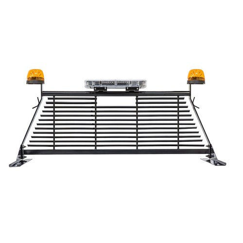 Westin Automotive 57-8025 Bolt-On Black Powder Coated Bar Style Headache Rack