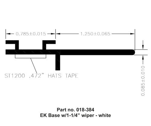 AP Products 018-384  HARDWARE SEALS WEATHERSTRIP RV