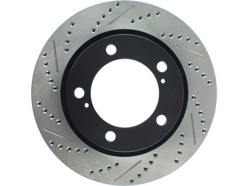Stop Tech/ Power Slot 127.44162R SportStop  Drilled And Slotted BRAKE ROTORS