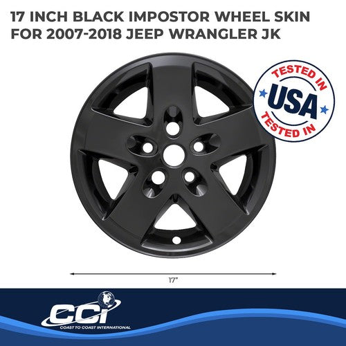 Coast To Coast IWCIMP340BLK IMPOSTOR  WHEEL COVER