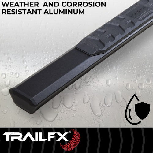 TrailFX AL4010B TrailFX A4 Series NERF BAR OVAL 4 1/2"