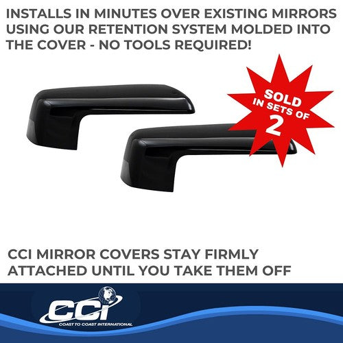 Coast To Coast CCIMC67536RBK  MIRROR COVERS
