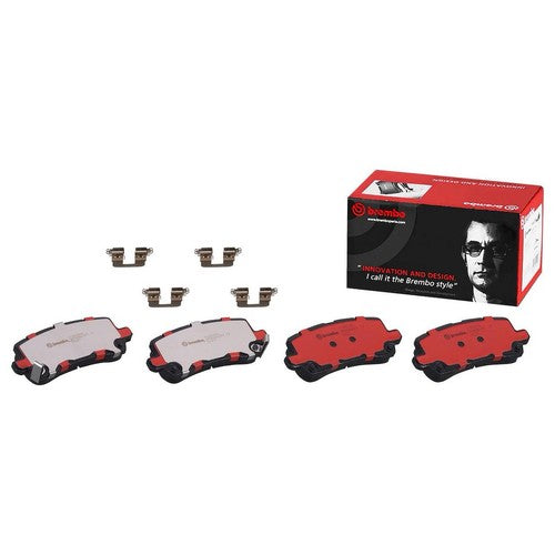 Brembo Rear Ceramic Brake Pads Fits 2018 2019 2020 Honda Odyssey 4 Pc P28091N