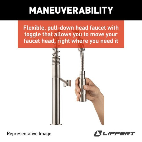 Lippert Components 719323 Flow Max  FAUCETS & COMPONENTS RV