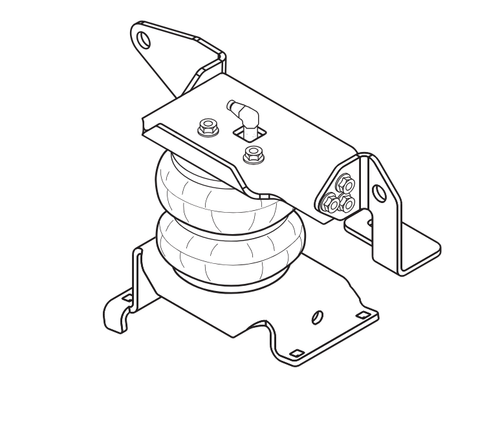 Firestone Industrial 2600 Ride-Rite HELPER SPRINGS