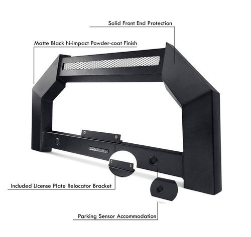 Black Horse Offroad AB-NI25-NL Armour BULL BAR