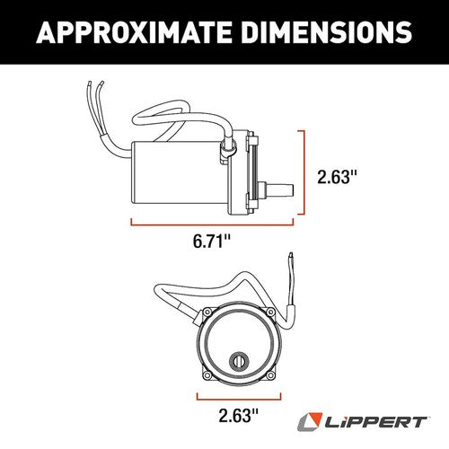 Lippert Components 352338  TRAILER JACK ACCESSORIES