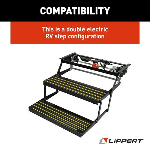 Lippert Components 3725791 Revolution STEPS & STEP RUGS RV