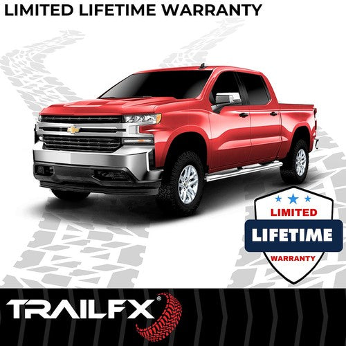 TrailFX A1511S TFX 4" Oval Tube Side Steps NERF BAR OVAL 4"