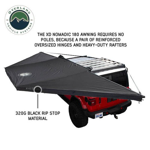 Overland Vehicle Systems 18069919 XD Nomadic 180 AWNING ACCESSORIES OA
