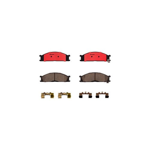 Brembo Front Ceramic Brake Pads Fits 1998-2004 Nissan Frontier 4 Pc P24026N