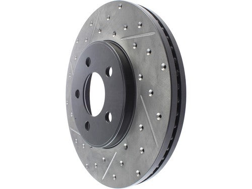 Stop Tech/ Power Slot 127.61072R SportStop  Drilled And Slotted BRAKE ROTORS